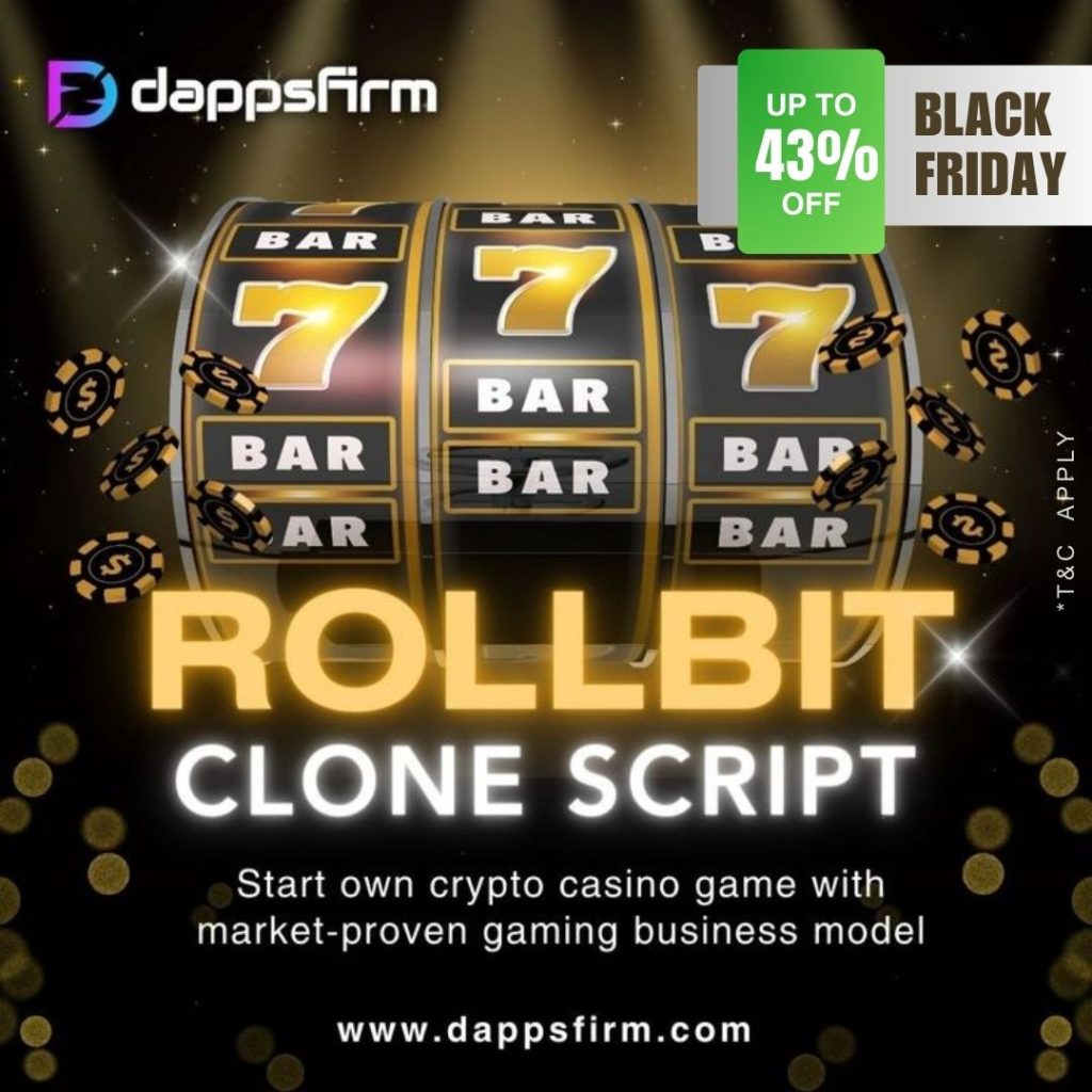 Launch your own crypto gambling platform like rollbit with our Rollbit clone script at unbeatable cost