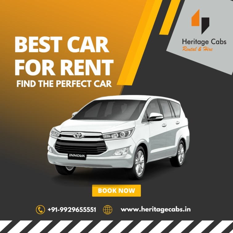 Innova Car Hire in Jaipur with Heritage Cabs