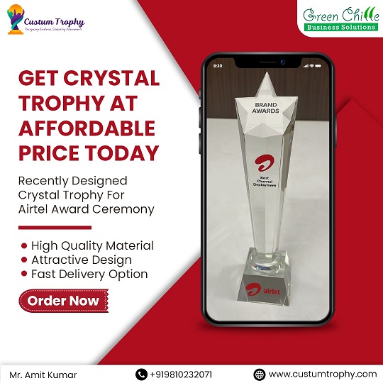 Acrylic Trophy at Affordable Price