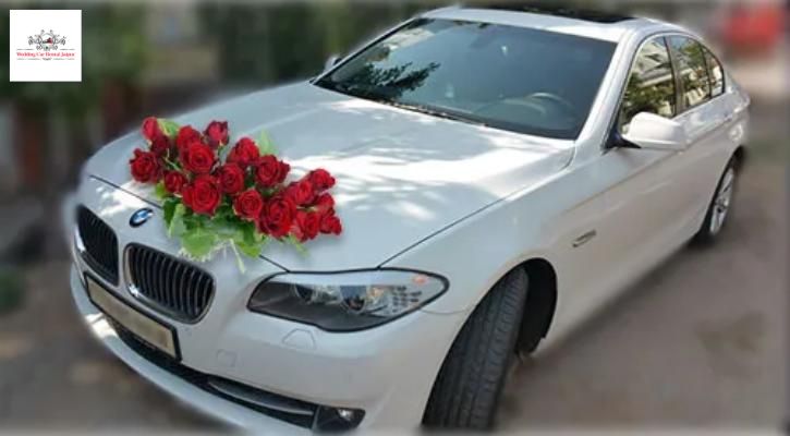BMW 5 Series rental for wedding