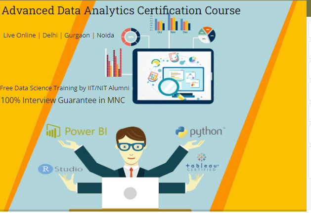 Job Oriented Data Analytics Course in Delhi, 110048. Best Online Live Data Analyst Training in Delhi NCR by IIT and MNC Working. [ 100% Job in MNC] Diwali Offer’24, Learn Advanced Excel, SQL, Power Bi, Tableau, Alteryx, Python Data Science and Oracle Analytics, Top Training Center in Delhi NCR – SLA Consultants India,