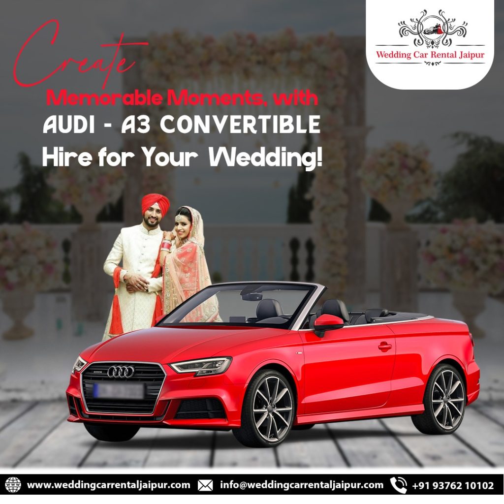 Audi A3 Convertible hire for wedding Audi A3 Convertible hire for wedding
