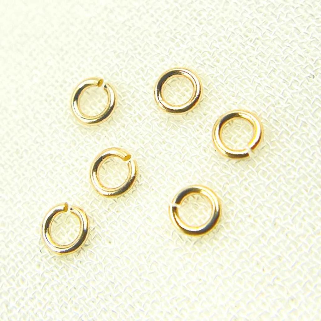 14k Gold Jump Rings For Sale At Tresor Jewelry Inc