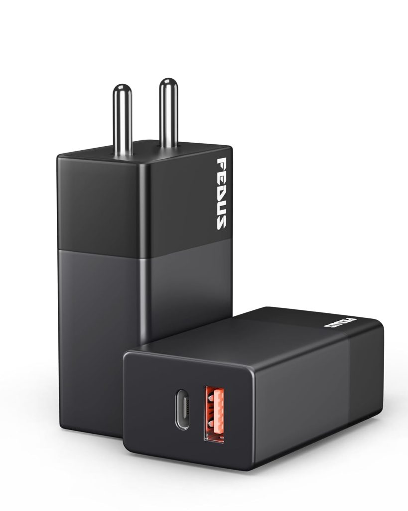 FEDUS 65w gan charger, 65w fast charger Gan Adapter 1 Type C & 1 USB port Fast Charging Adapter Wall Charger for Samsung, iPhone, Tab/Pad MacBook, Dell, HP, ASUS, 65W, 45W, 18W, Devices, 2 Yr Warranty FEDUS 65w gan charger, 65w fast charger Gan Adapter 1 Type C & 1 USB port Fast Charging Adapter Wall Charger for Samsung, iPhone, Tab/Pad MacBook, Dell, HP, ASUS, 65W, 45W, 18W, Devices, 2 Yr Warranty