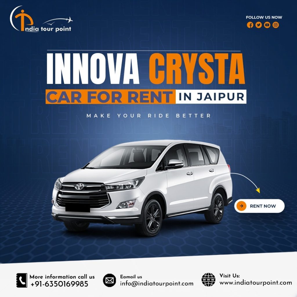 Book an Innova Crysta in Jaipur – Comfort, Style, and Affordability Book an Innova Crysta in Jaipur – Comfort, Style, and Affordability