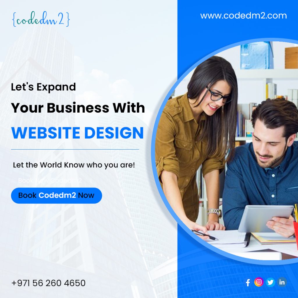 Professional Web Design Company in Sharjah—codedm2