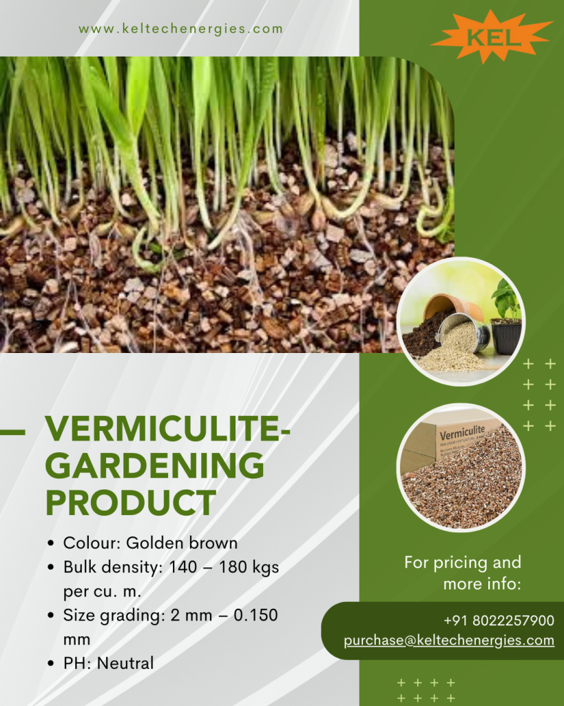 Vermiculite: Agriculture Product & Potting Media for Horticulture