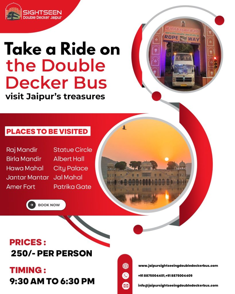 Jaipur Darshan by Bus | Timings and Booking Details Jaipur Darshan by Bus | Timings and Booking Details