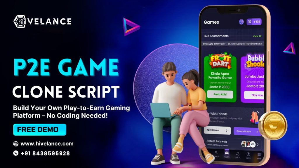 Fast Launch Play-to-Earn Game Clone Script by Hivelance
