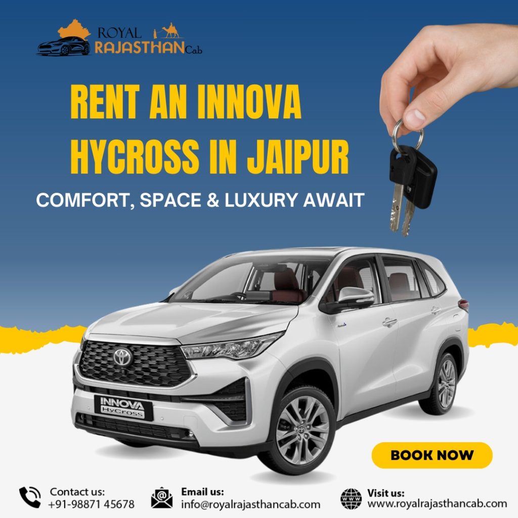 Innova Hycross Car Hire Jaipur
