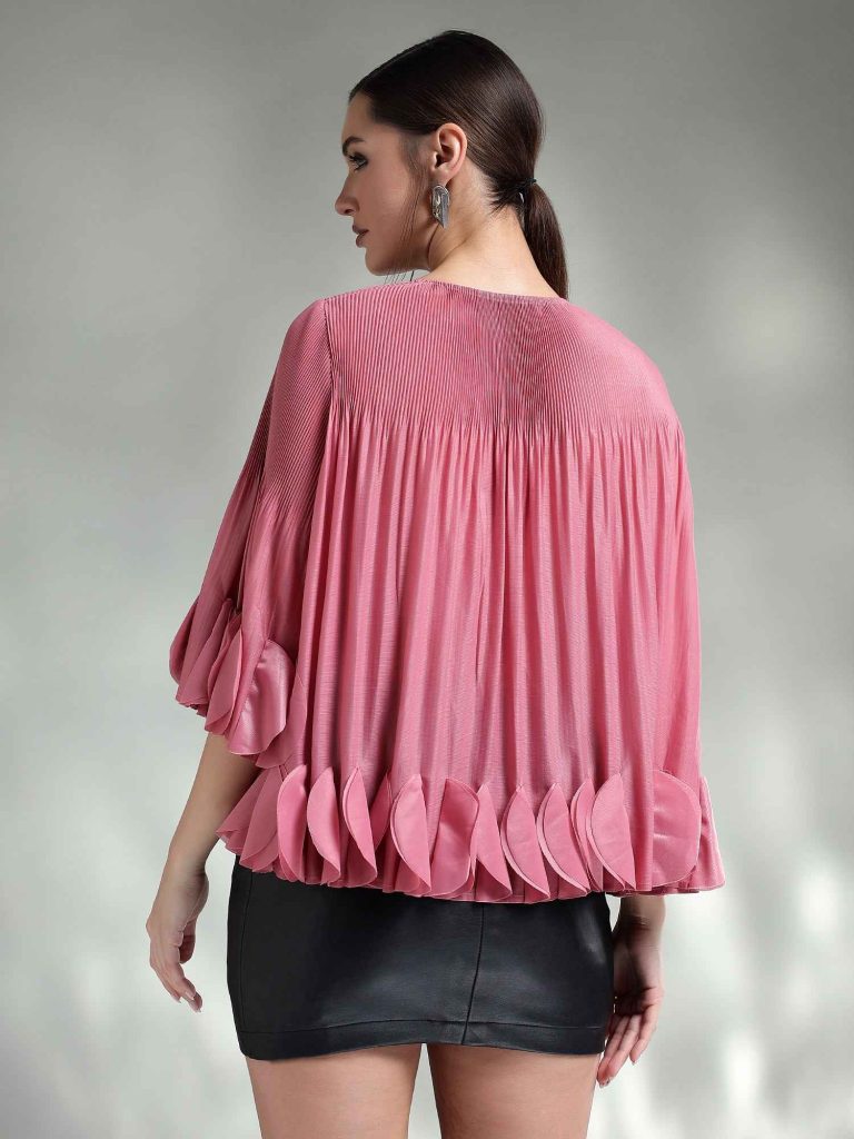 accordion pleated dress