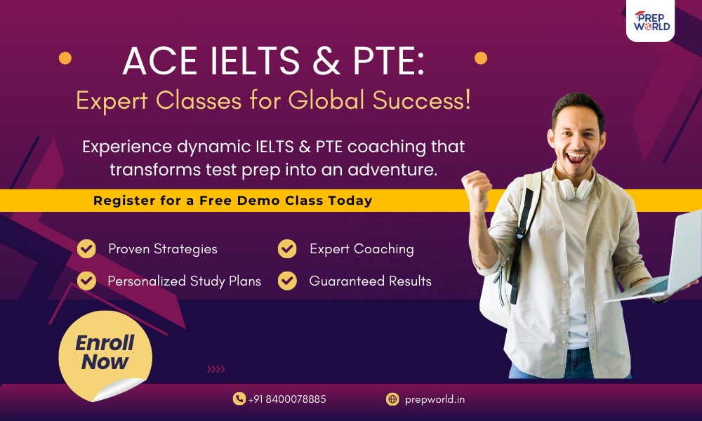 IELTS classes near me | Prepworld Academy