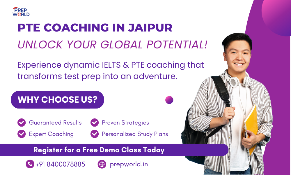 PTE course online in Jaipur | Prepworld Academy