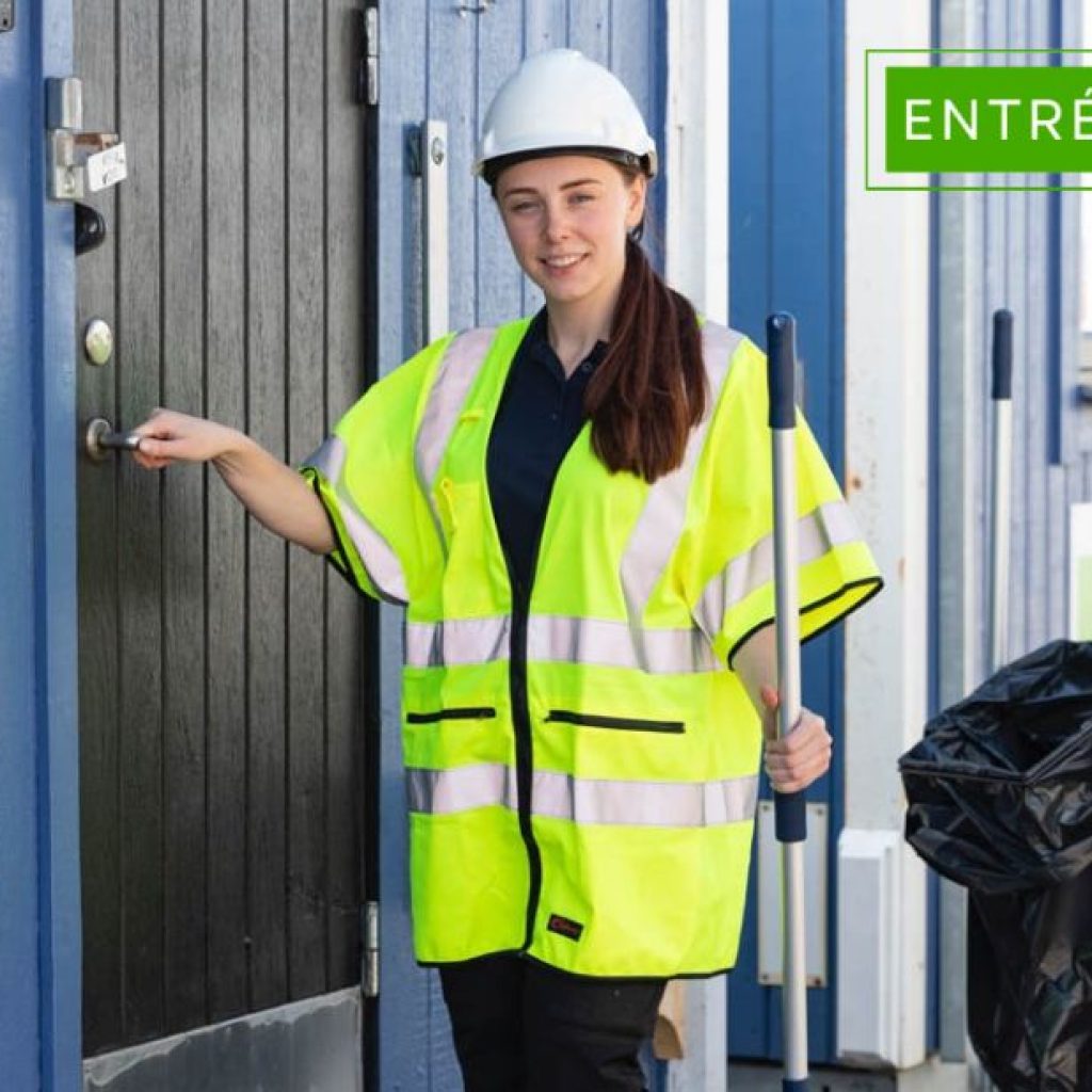 Hyr stilrena entrémattor till företaget – prisvärt och praktiskt