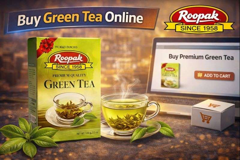 Order premium quality green tea online in India