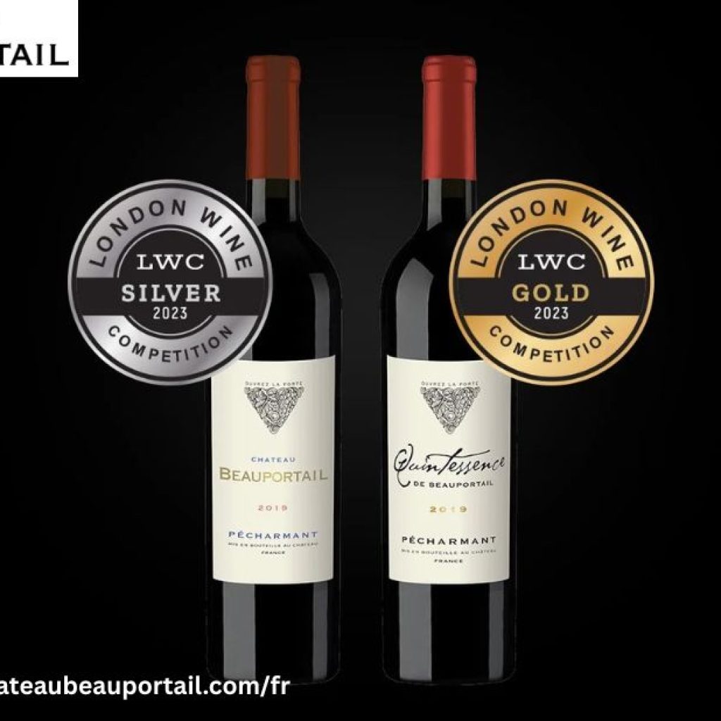Vin remporté au concours des vins de Londres | Chateaubeauportail.com/fr