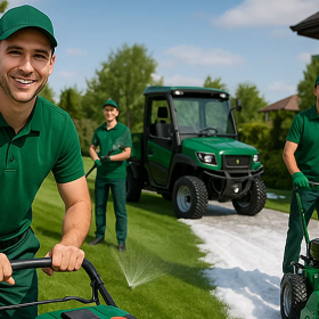 Professional lawn care for Edina homes that shines all season