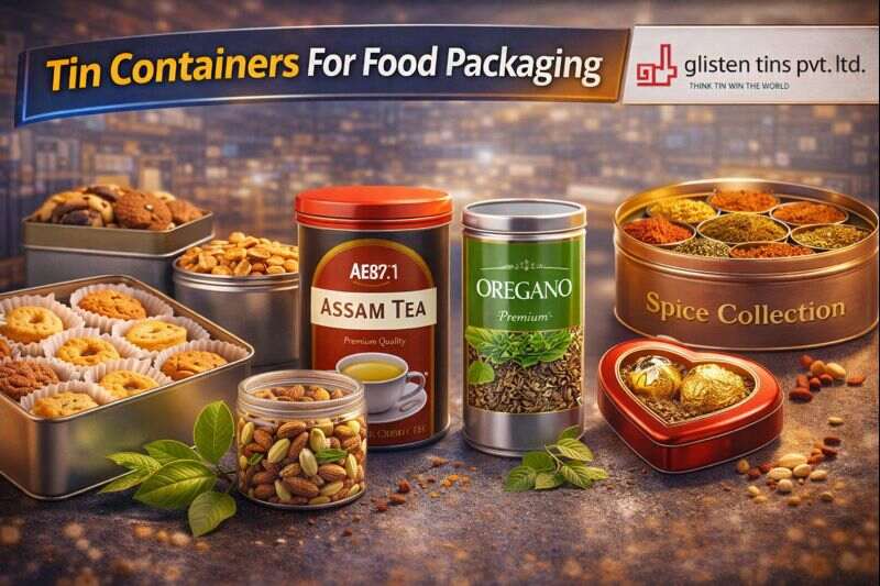 Best manufacturers of tin containers for food packaging