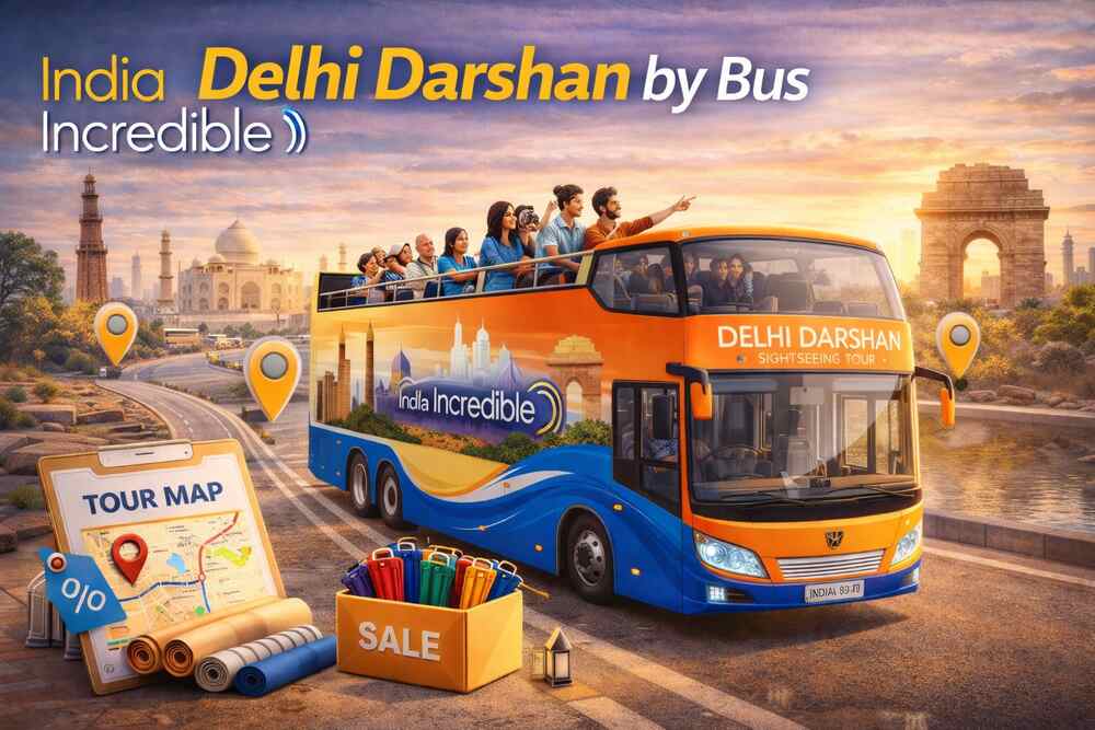 Most Admired Delhi darshan by bus packages in India