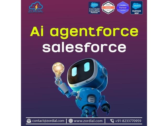 Salesforce Agentforce Consulting & Agent Services Salesforce Agentforce Consulting & Agent Services