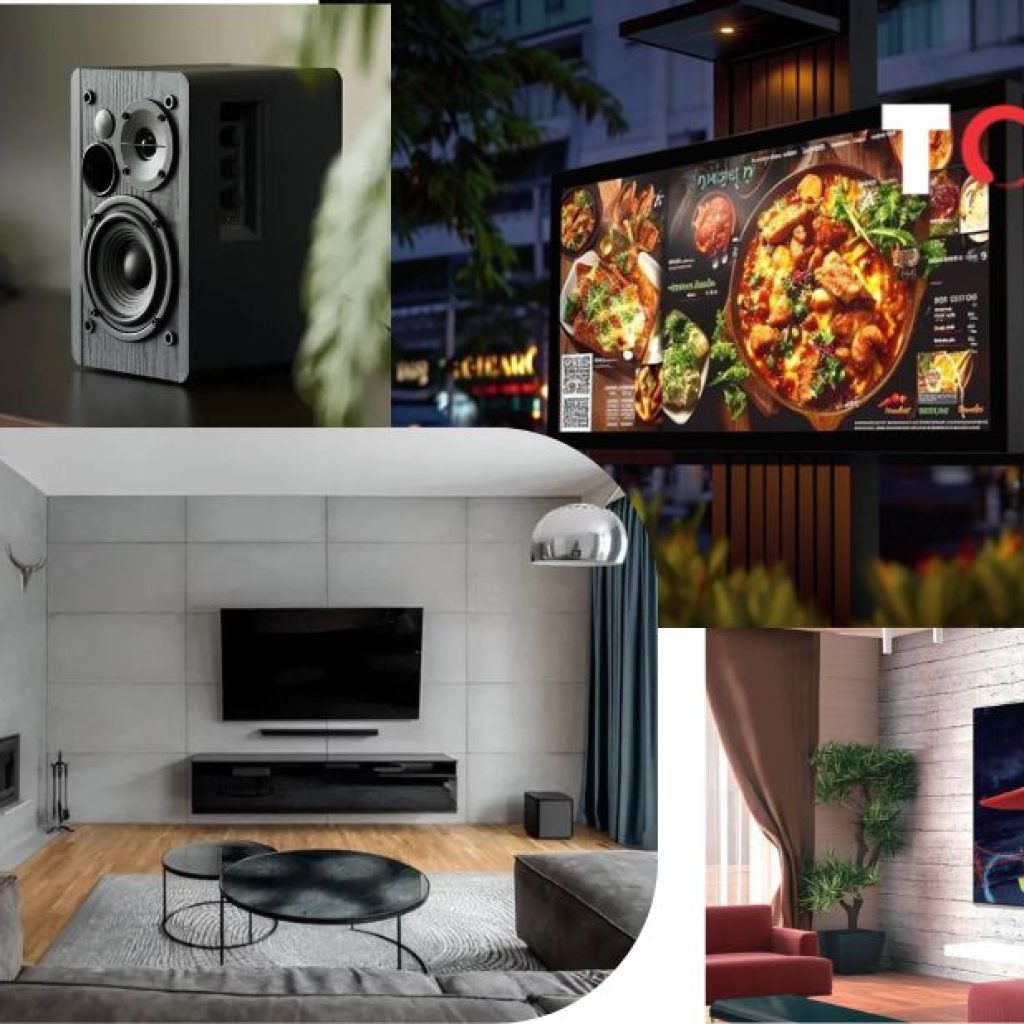 Sleek Pop-Up TV Cabinet: Hidden Storage & Modern Design