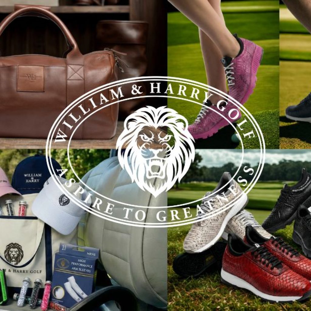 Patriotic golf footwear for confident swings