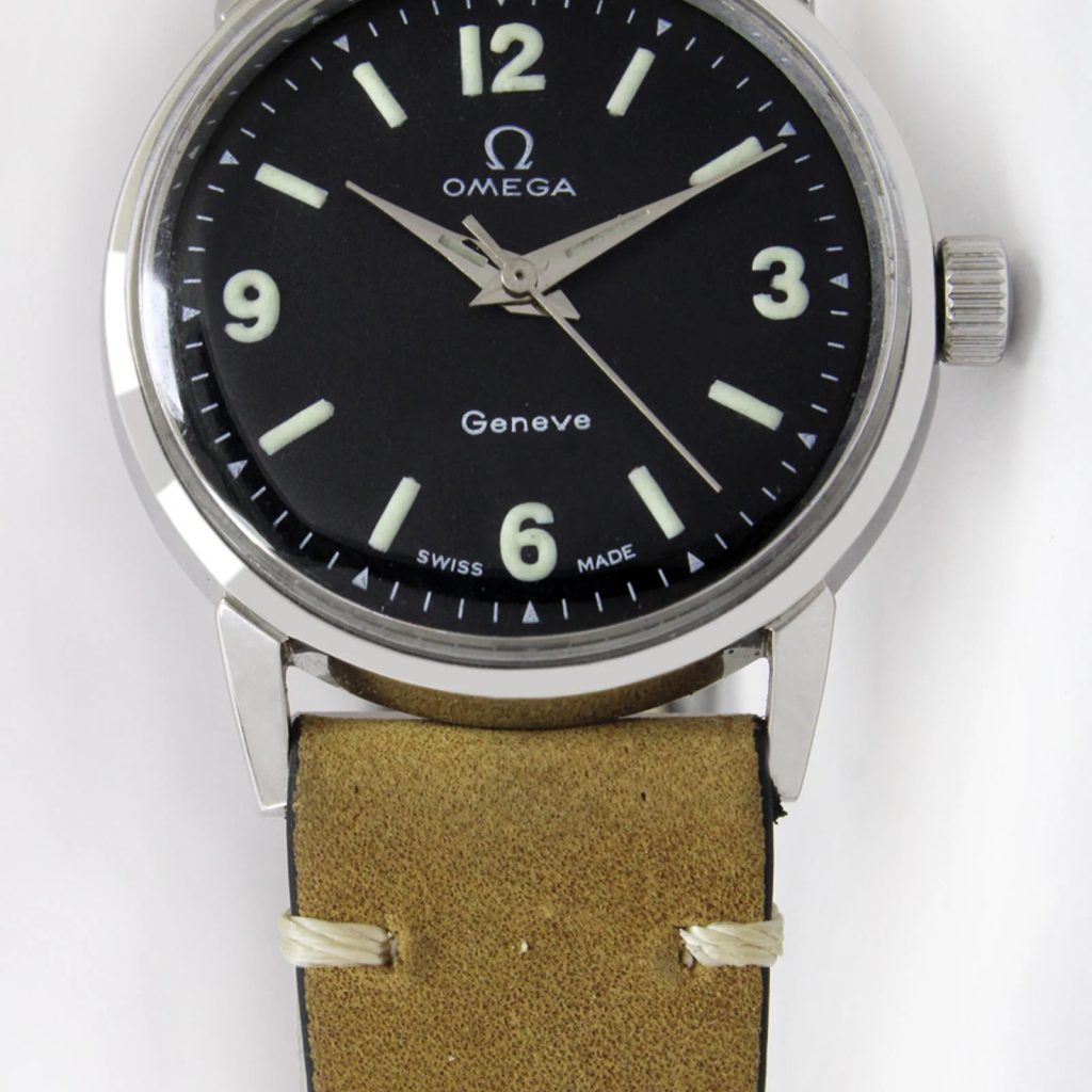 Iconic Seamaster with hooded lugs — vintage Omega wristwatch