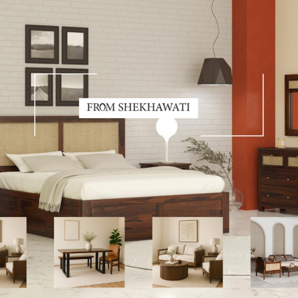 Elevate Your Bedroom with a Classic Dressing Table and Mirror
