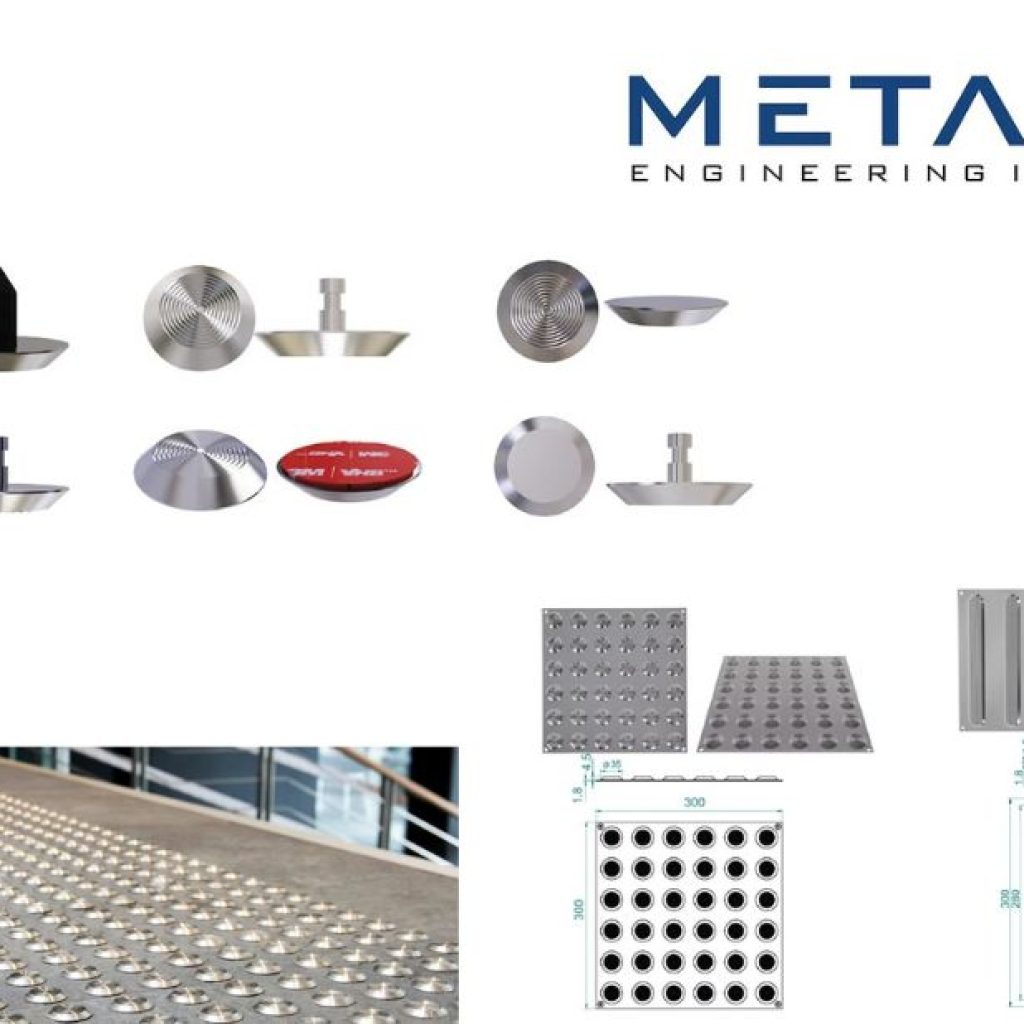 Brass Tactile Studs | Tactileindicatortiles.com