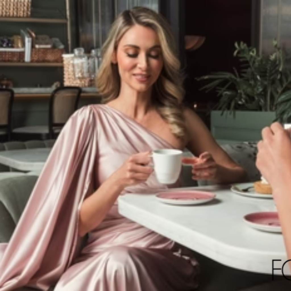 Timeless NYC Couture Gown: Refined Evening Elegance