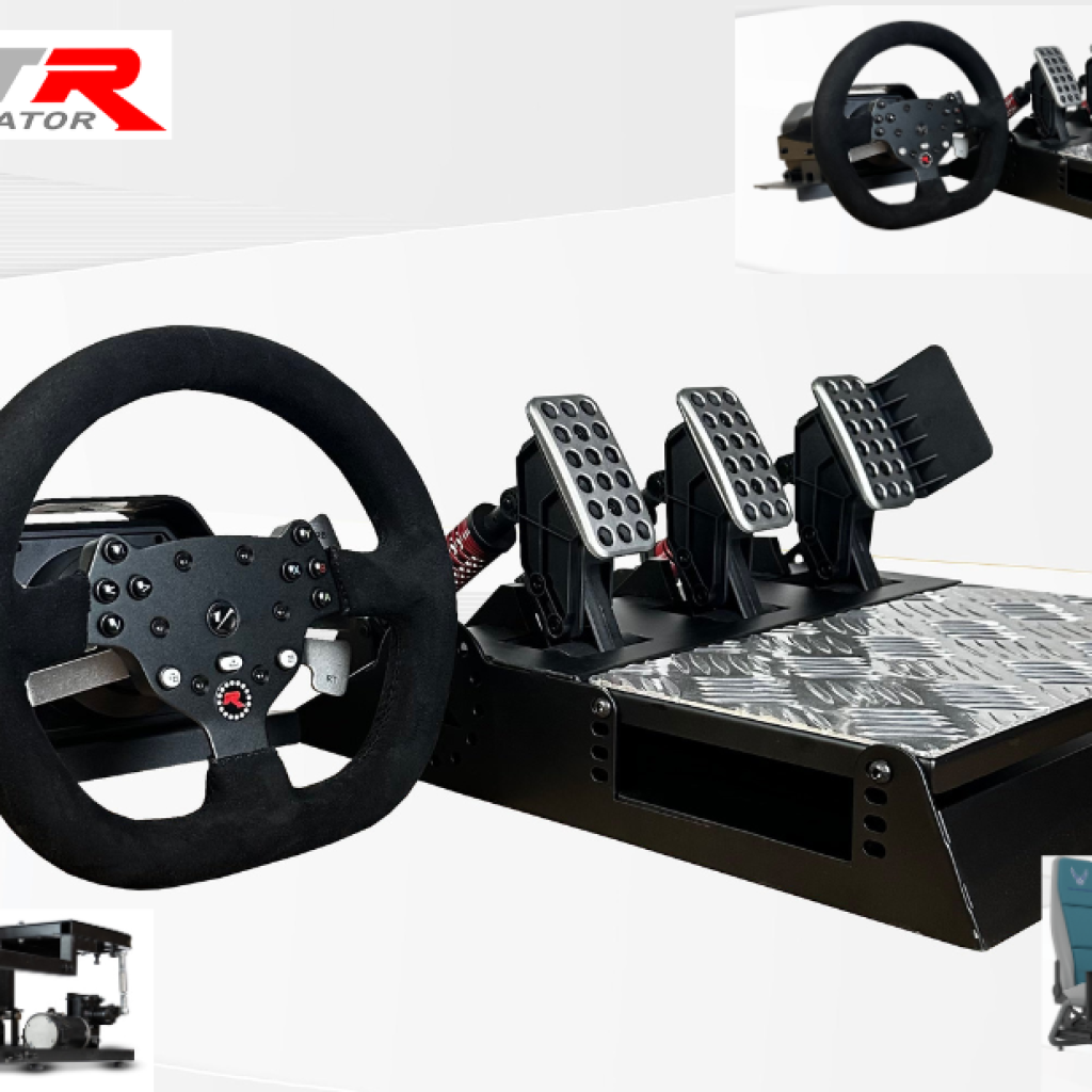 Feel the Thrill: Premium Racing Wheel for Immersive Gameplay