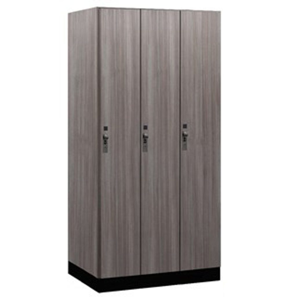 Elegant Timber Personal Lockers for Gyms and Studios