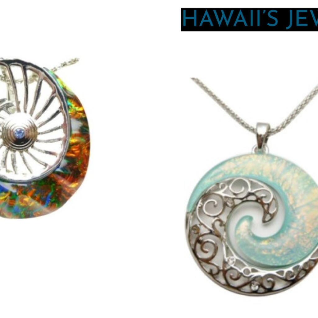 Moonlit Ocean: Dark Blue Marble Glass Necklace