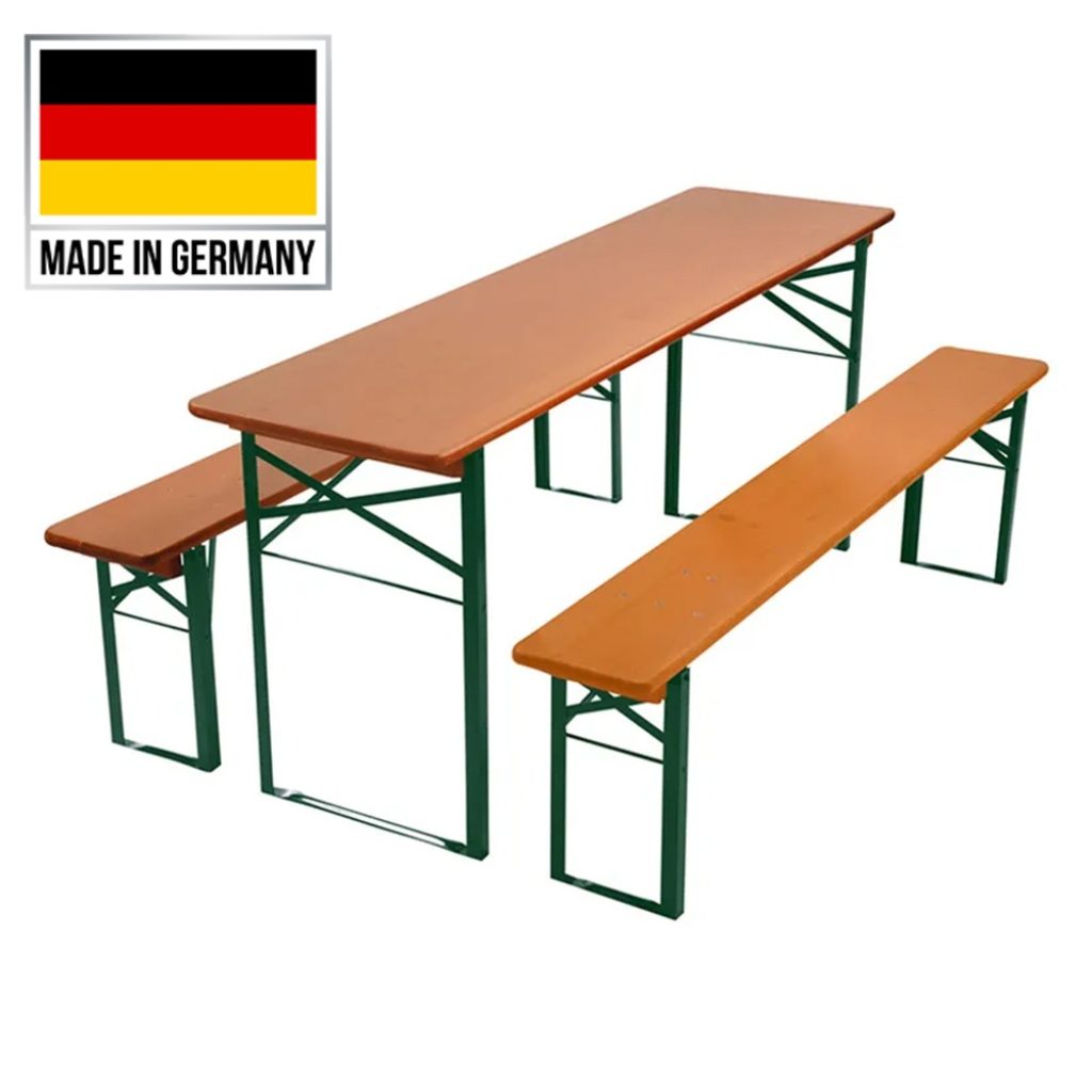 Timeless German Craft: Handcrafted Tables and Benches