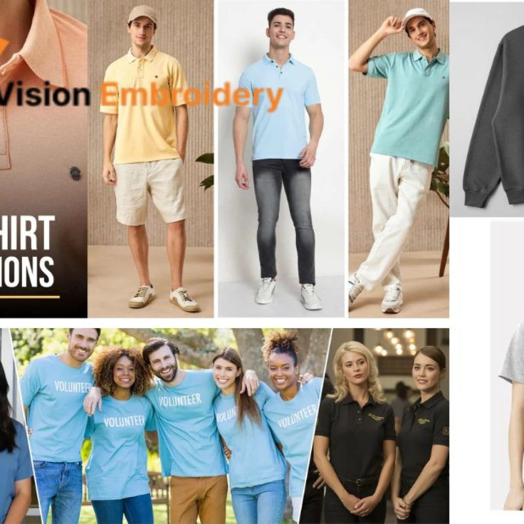 Custom Polo Shirts with Embroidered Logos in NYC