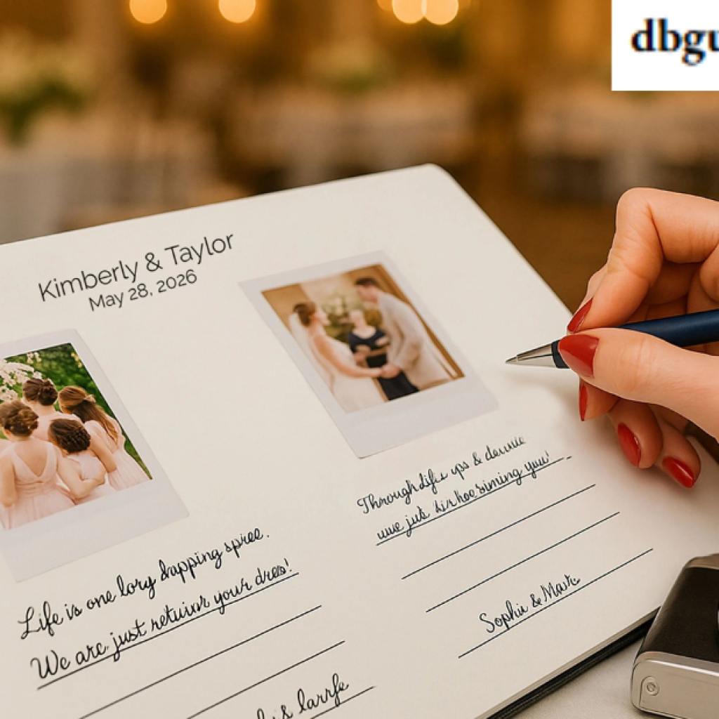Make It Personal: Custom Guest Book for Your Event