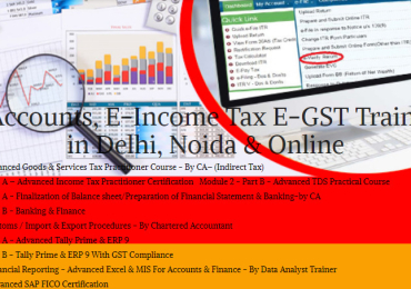 Accounting Trainee of “SLA Consultants Noida” Off-Campus hiring by Companies