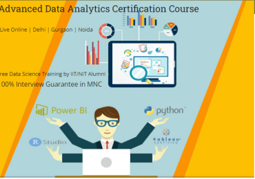 Job Guarantee Data Analyst Course in Delhi, SLA 110031.