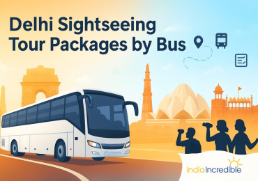 Most loved Delhi Sightseeing tour packages by Bus in India