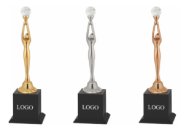 Buy Transparent Corporate Trophies in India