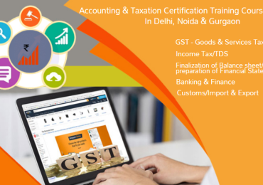 GST Course in Delhi, “Learn  Direct Tax Code 2025” 110056,  [ GST Update 2025] by SLA Accounting Institute, Taxation and ERP Tally Prime Institute in Delhi, Noida, “Free SAP FICO till 31 Jan 2025” [ Learn New Skills of Accounting & SAP FICO for 100% Job] in HDFC Bank.