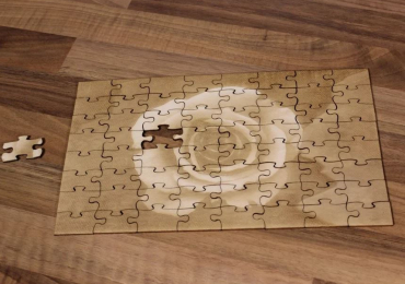 Beautiful Signature Wooden Laser Cut Puzzles
