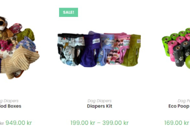 Dog diapers male Sweden