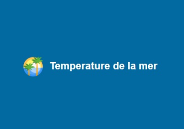 Explorez les données de température de la mer à La Réunion