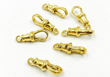 gold plated sterling silver swivel clasp