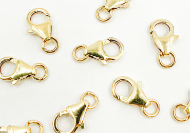 solid gold clasps