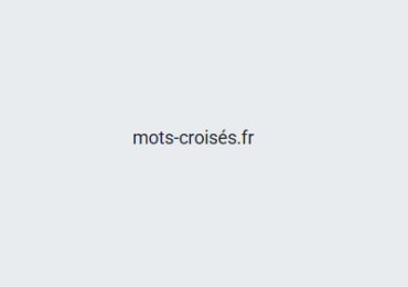 Mots Croises